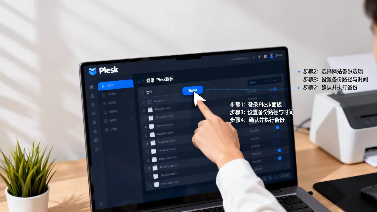 Plesk面板如何备份网站文件？Plesk备份网站文件图文教程