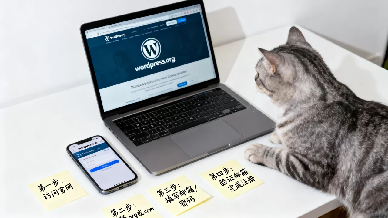 WordPress.org和WordPress.com区别在哪？WordPress官网注册流程