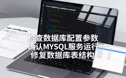 WordPress数据库连接错误怎么解决？wp数据库连接错误怎么修复