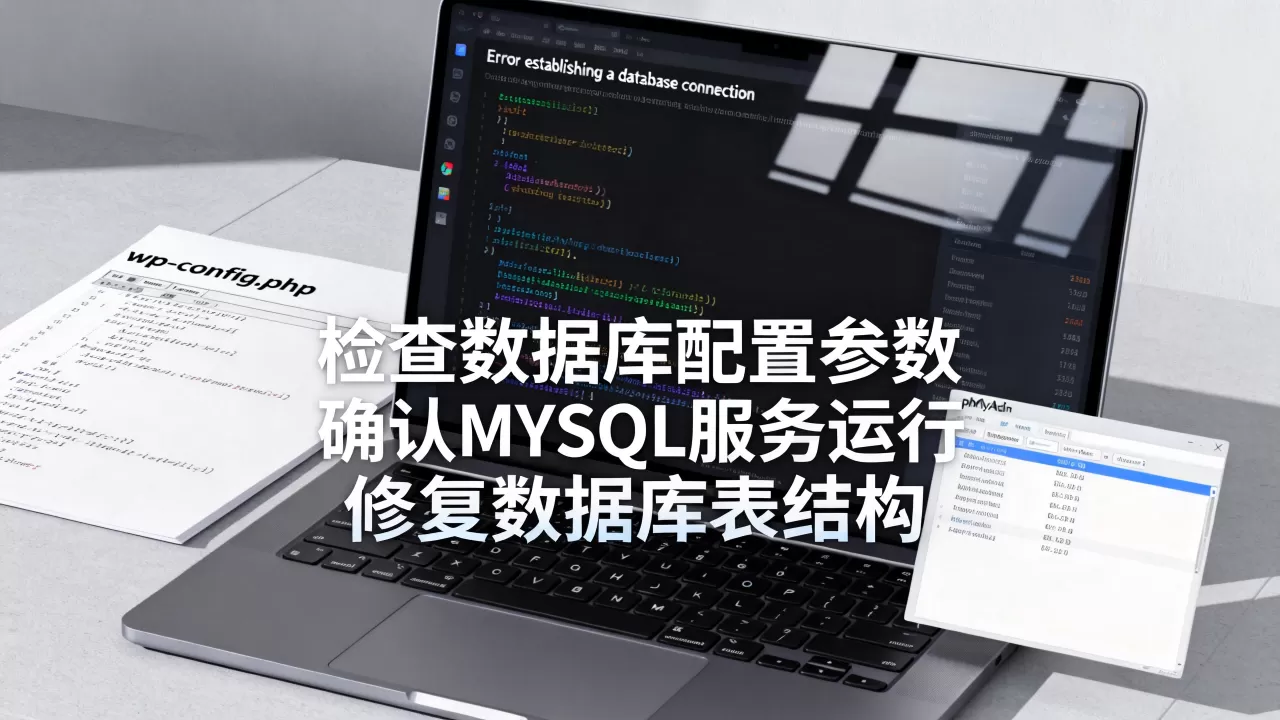 WordPress数据库连接错误怎么解决?wp数据库连接错误怎么修复 WordPress数据库连接错误怎么解决?wp数据库连接错误怎么修复