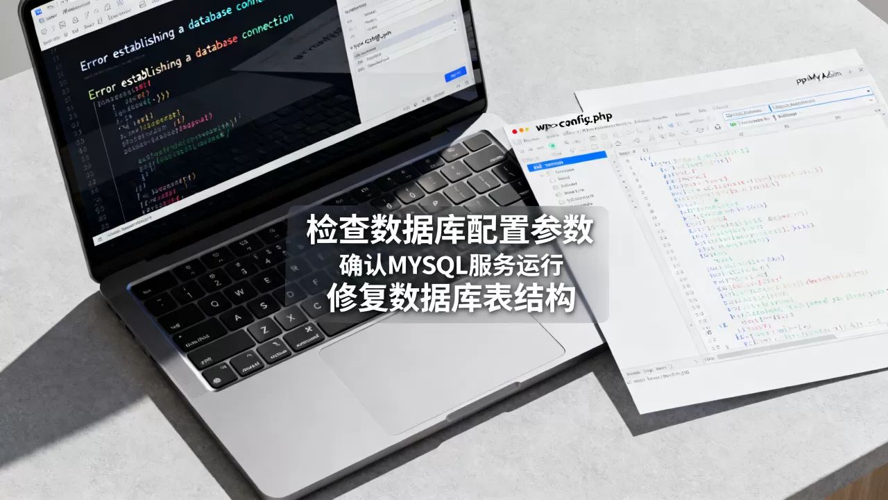 WordPress数据库连接错误怎么解决?wp数据库连接错误怎么修复 WordPress数据库连接错误怎么解决?wp数据库连接错误怎么修复