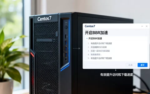 Centos7开启BBR加速有效提升访问和下载速度