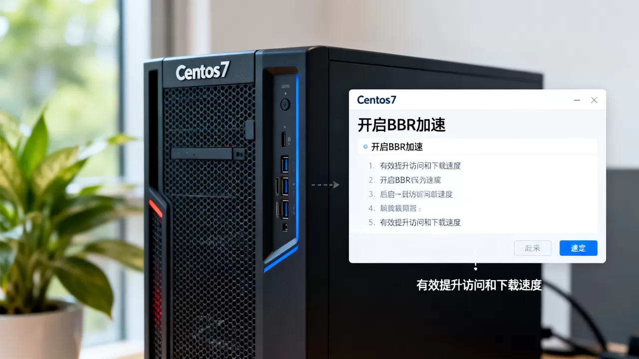 Centos7开启BBR加速有效提升访问和下载速度 Centos7开启BBR加速有效提升访问和下载速度