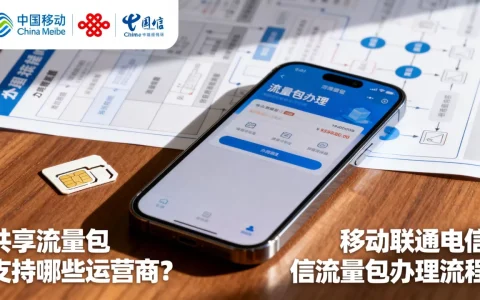 共享流量包支持哪些运营商？移动联通电信流量包怎么办理