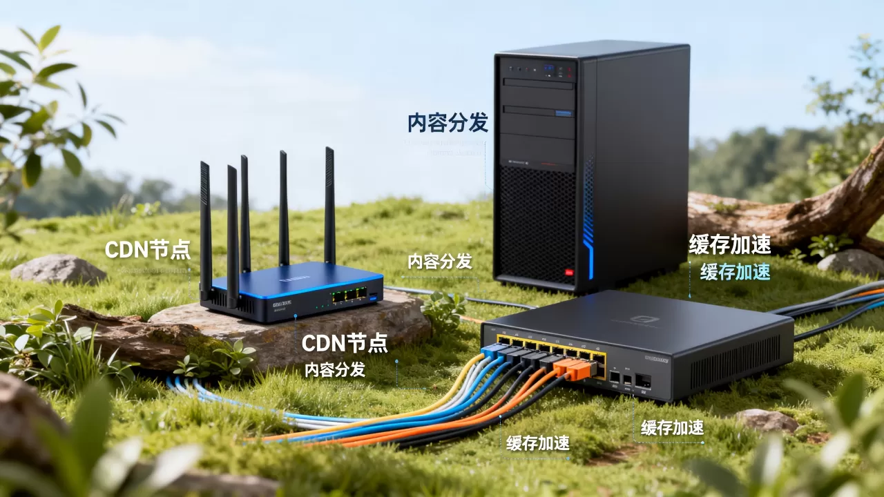 路由中的cdn是什么？cdn加速原理是什么