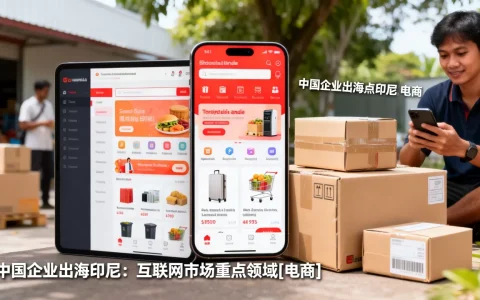 中国企业出海印尼：互联网市场重点领域[电商]
