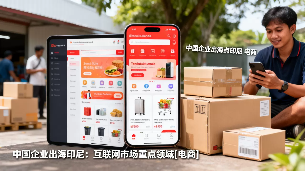 中国企业出海印尼：互联网市场重点领域[电商]