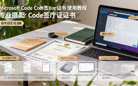微软代码签名证书使用图文教程