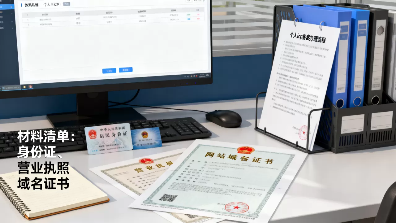 个人icp备案许可证怎么办理?办理icp备案需要哪些材料 个人icp备案许可证怎么办理?办理icp备案需要哪些材料