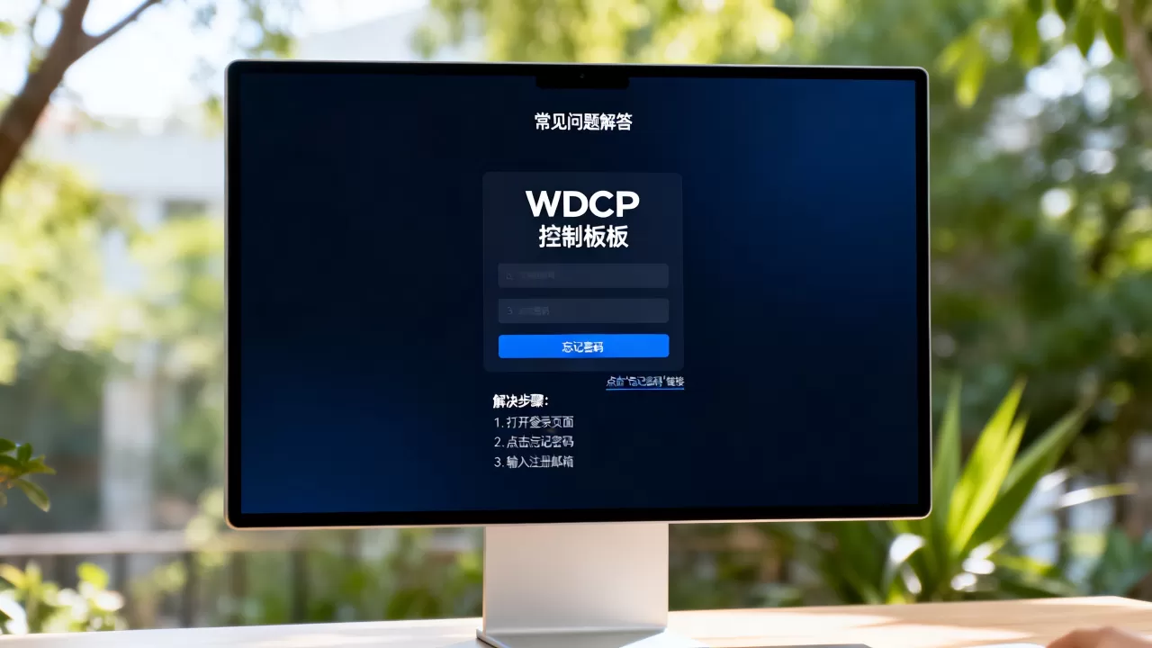 WDCP控制面板常见问题怎么解决?wddp控制面板登录密码忘记怎么办 WDCP控制面板常见问题怎么解决?wddp控制面板登录密码忘记怎么办