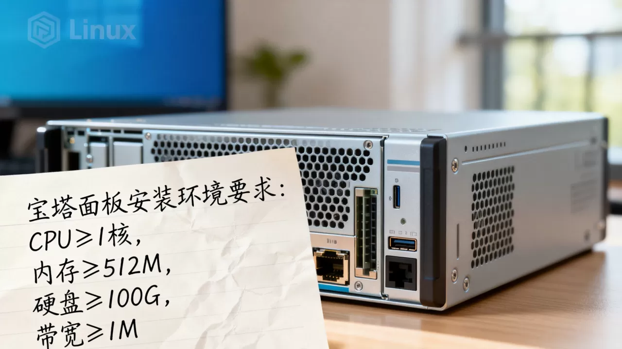 宝塔面板安装环境要求是什么?linux服务器最低配置推荐 宝塔面板安装环境要求是什么?linux服务器最低配置推荐