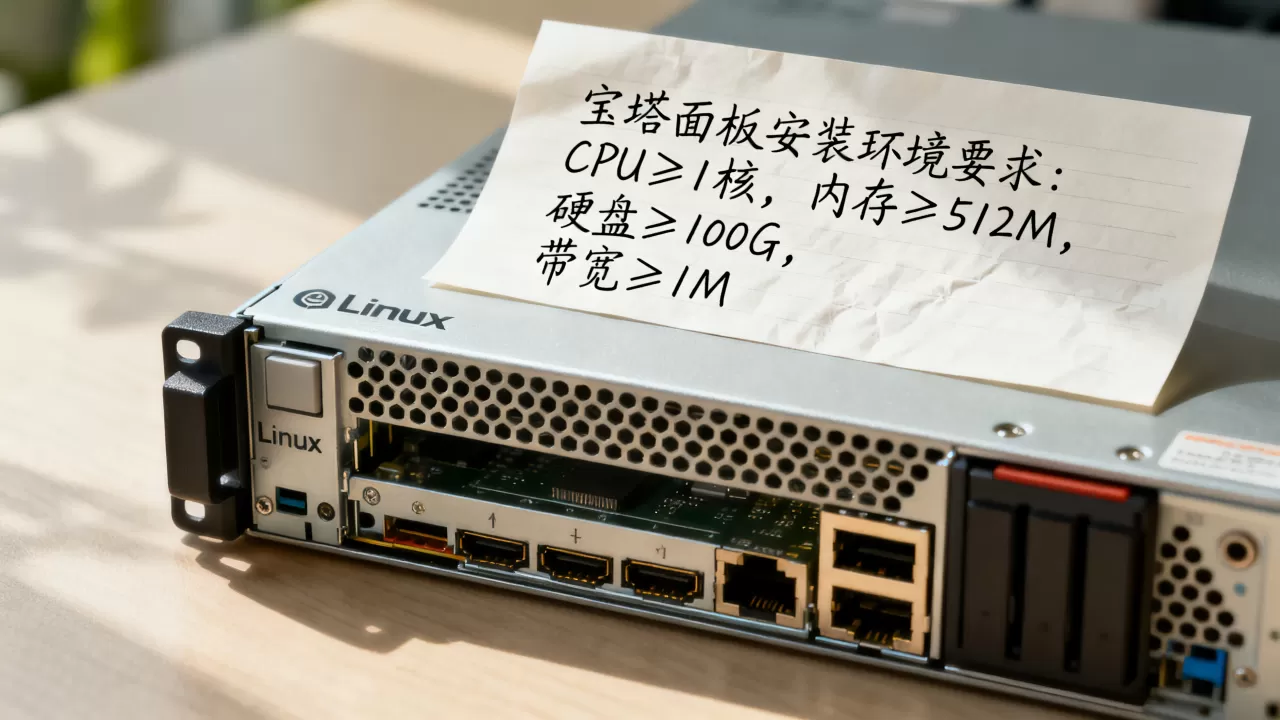 宝塔面板安装环境要求是什么?linux服务器最低配置推荐 宝塔面板安装环境要求是什么?linux服务器最低配置推荐