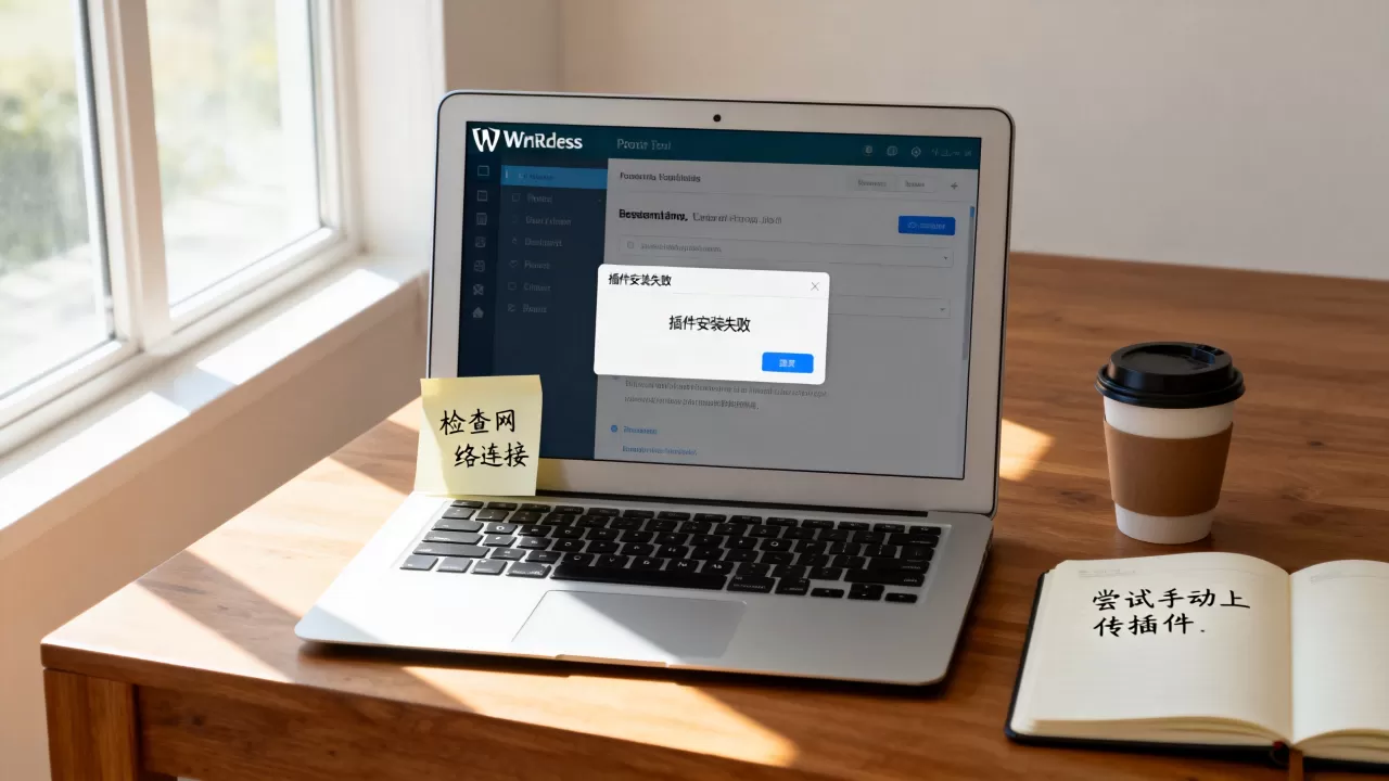 WordPress为何无法在线安装主题插件?怎么解决插件安装失败 WordPress为何无法在线安装主题插件?怎么解决插件安装失败