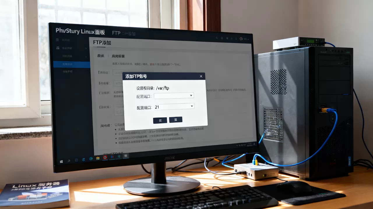 phpStudy Linux面板怎么添加FTP？linux服务器ftp配置教程