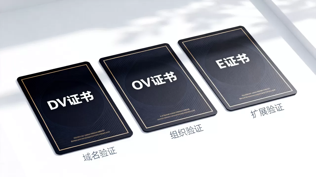 常用SSL证书类型有哪几种?DV、OV、EV证书区别是什么 常用SSL证书类型有哪几种?DV、OV、EV证书区别是什么