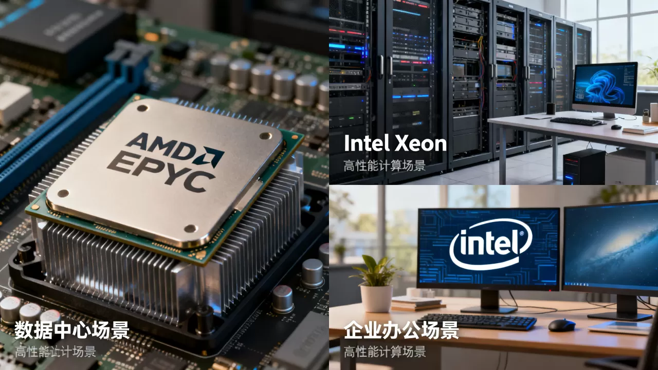 云服务器选AMD还是Intel处理器好?不同场景怎么选 云服务器选AMD还是Intel处理器好?不同场景怎么选