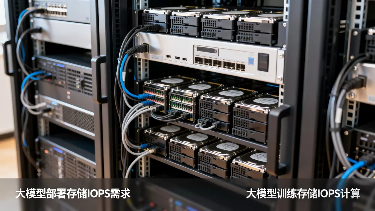 大模型部署存储IOPS需求多少?大模型训练存储IOPS怎么算 大模型部署存储IOPS需求多少?大模型训练存储IOPS怎么算