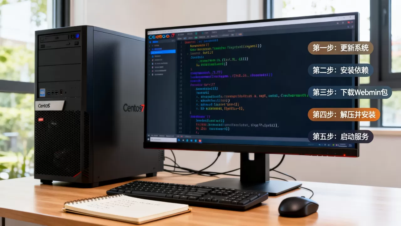 CentOS7怎么安装Webmin控制面板？CentOS7安装Webmin详细步骤