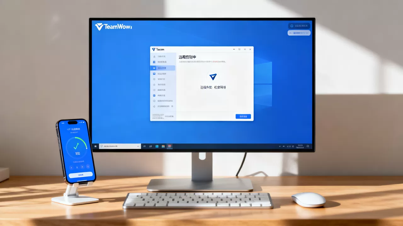 TeamViewer是如何实现远程控制的？TeamViewer连接失败怎么办