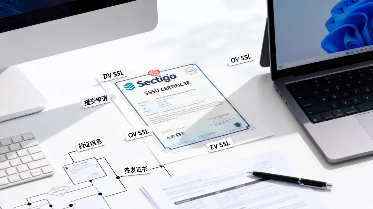 Sectigo SSL证书有哪几种类型？Sectigo SSL证书申请流程