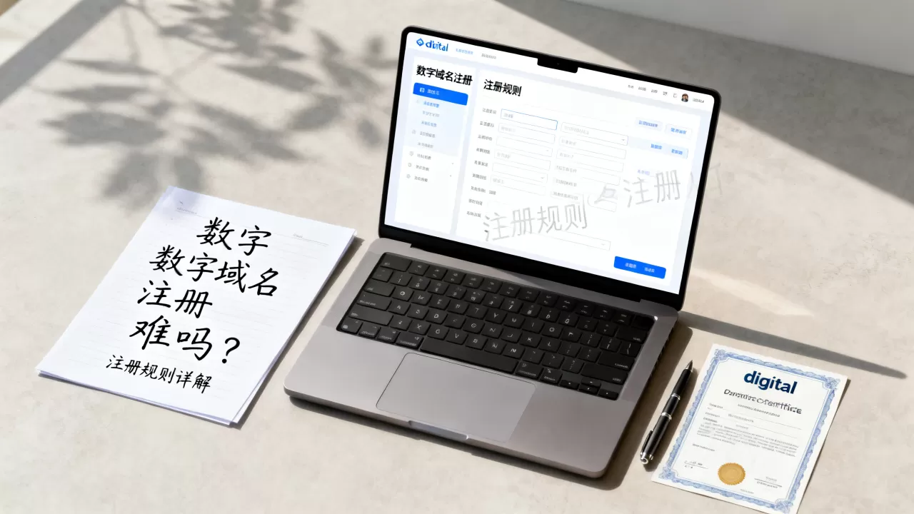数字域名注册难吗?.digital域名注册规则详解 数字域名注册难吗?.digital域名注册规则详解