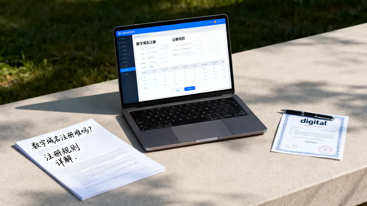 数字域名注册难吗?.digital域名注册规则详解 数字域名注册难吗?.digital域名注册规则详解