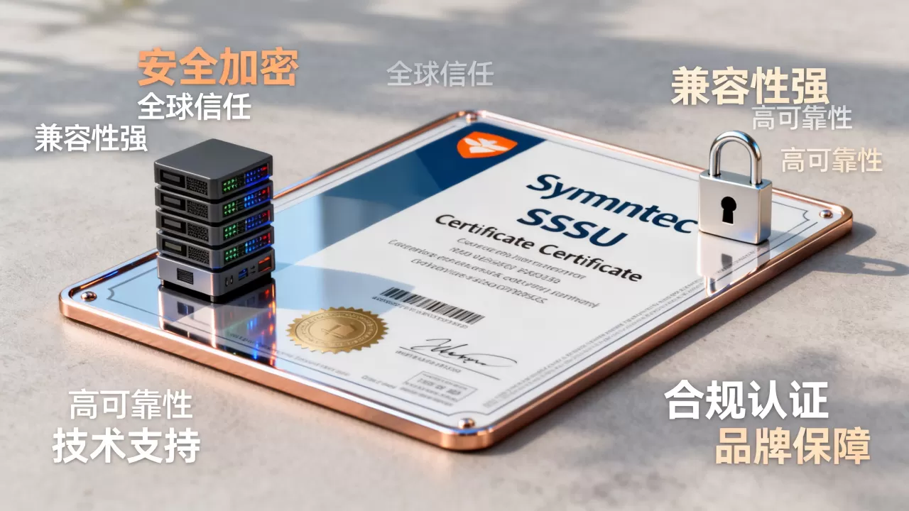 选择Symantec SSL证书的七大理由 选择Symantec SSL证书的七大理由