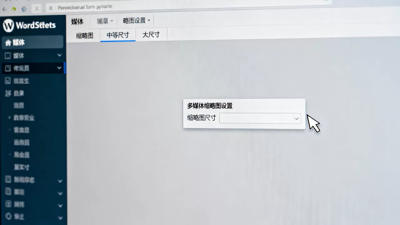 WordPress教程:多媒体缩略图设置 WordPress教程:多媒体缩略图设置
