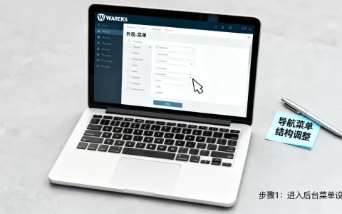 WordPress菜单导航设置图文教程