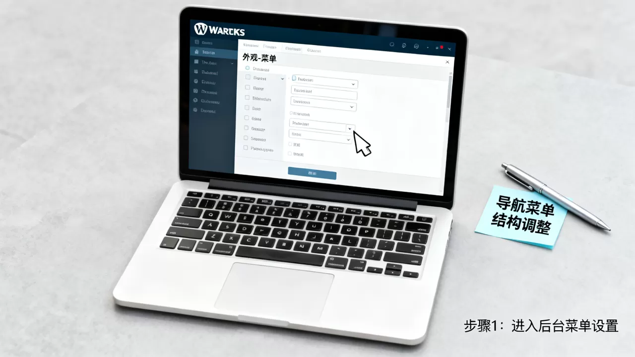 WordPress菜单导航设置图文教程 WordPress菜单导航设置图文教程