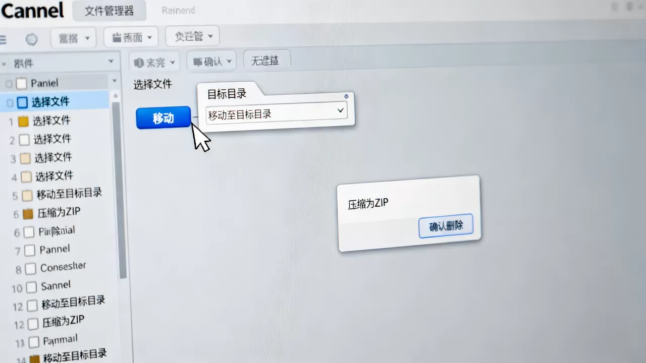 如何在cPanel主机中移动压缩删除文件?cpanel管理面板怎么操作 如何在cPanel主机中移动压缩删除文件?cpanel管理面板怎么操作