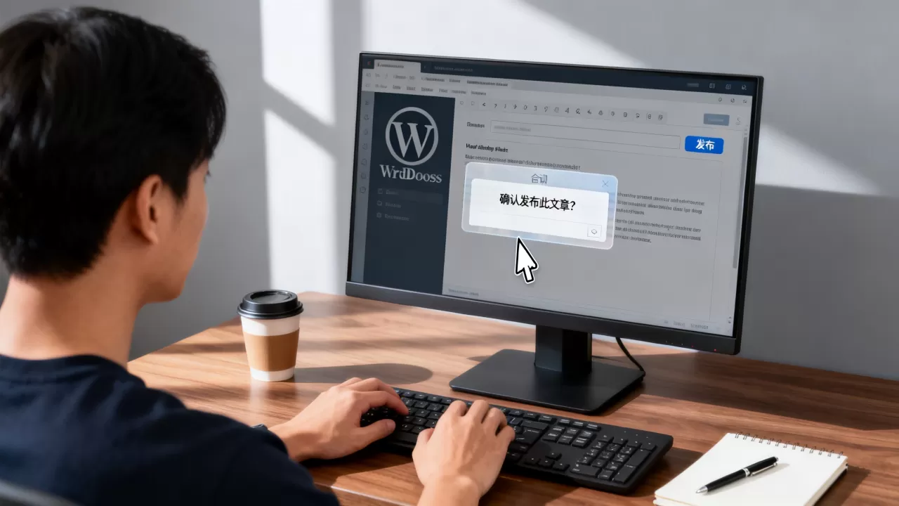 WordPress发布文章为何要加确认按钮？如何添加确认对话框