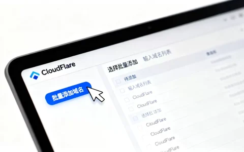 CloudFlare如何批量添加域名？CloudFlare批量添加域名教程