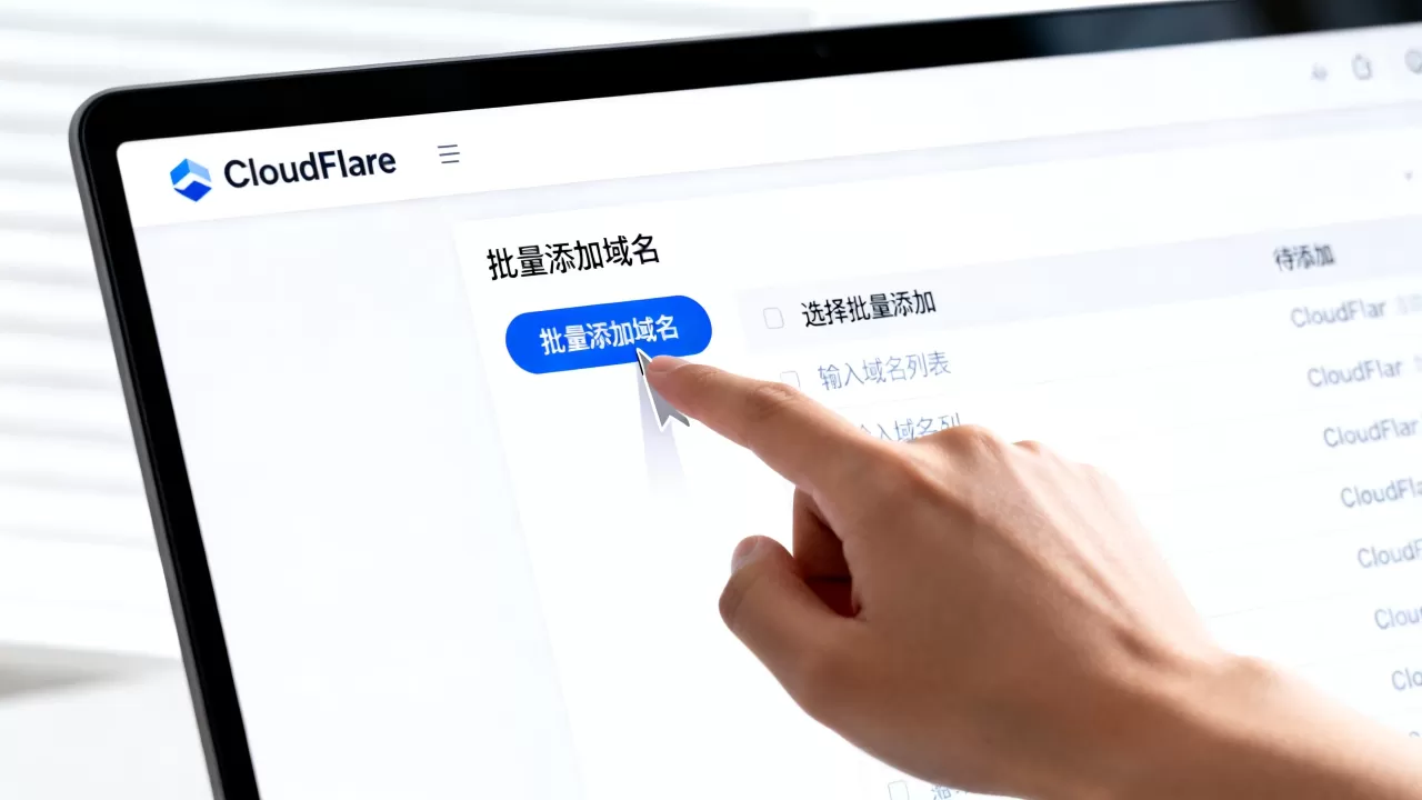 CloudFlare如何批量添加域名?CloudFlare批量添加域名教程 CloudFlare如何批量添加域名?CloudFlare批量添加域名教程
