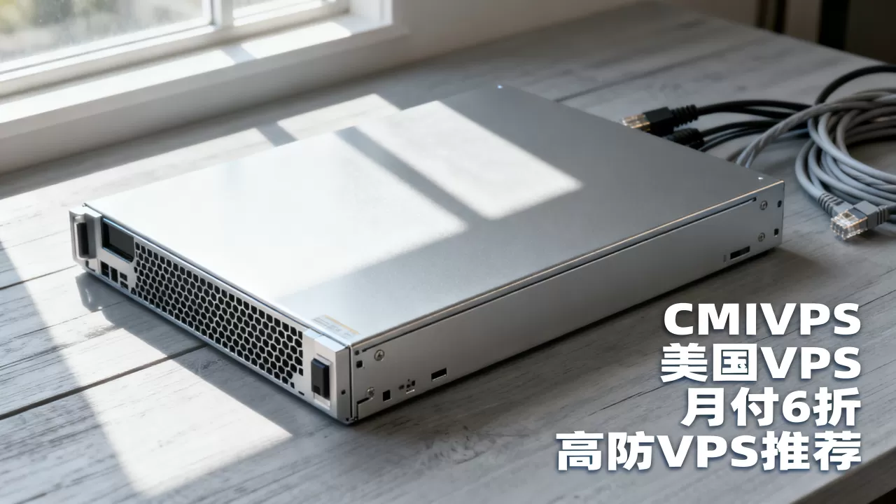 CMIVPS美国VPS月付6折值得入手吗？高防VPS推荐