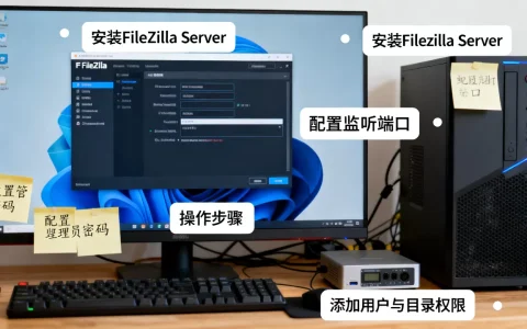 FileZilla Server怎么配置？FTP服务器搭建图文教程