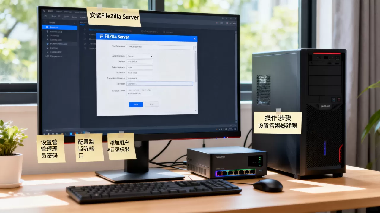 FileZilla Server怎么配置?FTP服务器搭建图文教程 FileZilla Server怎么配置?FTP服务器搭建图文教程