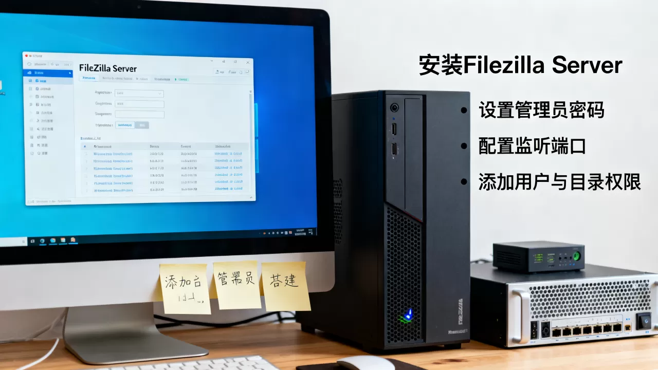 FileZilla Server怎么配置?FTP服务器搭建图文教程 FileZilla Server怎么配置?FTP服务器搭建图文教程
