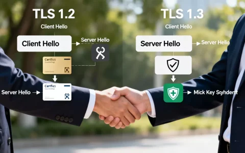 TLS 1.2与1.3握手有何区别？SSL/TLS握手过程详解
