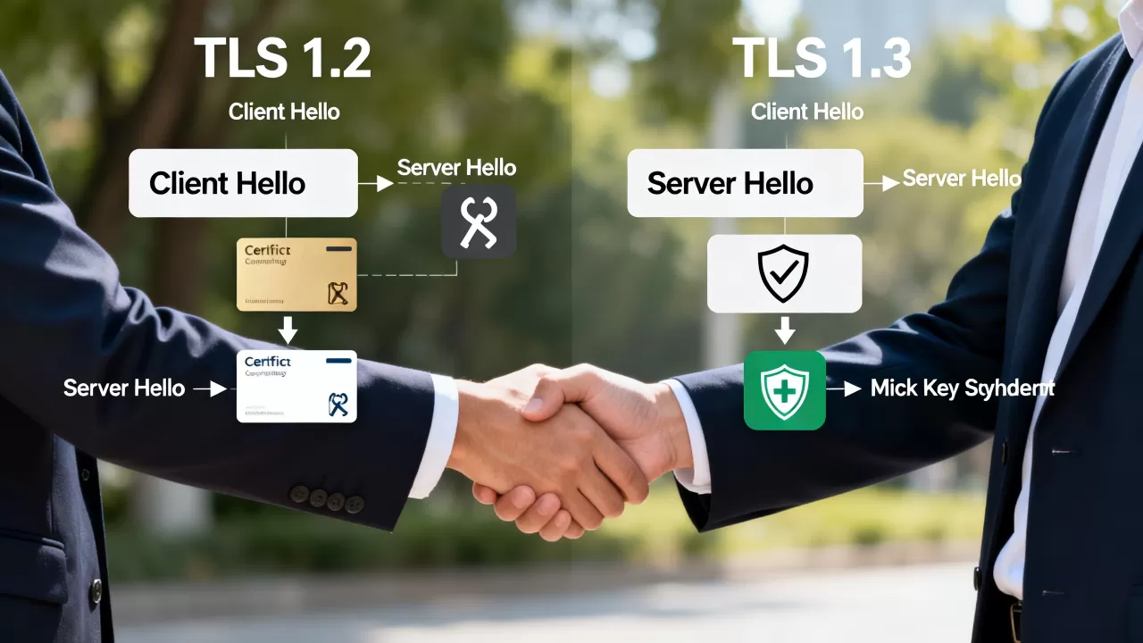 TLS 1.2与1.3握手有何区别?SSL/TLS握手过程详解 TLS 1.2与1.3握手有何区别?SSL/TLS握手过程详解