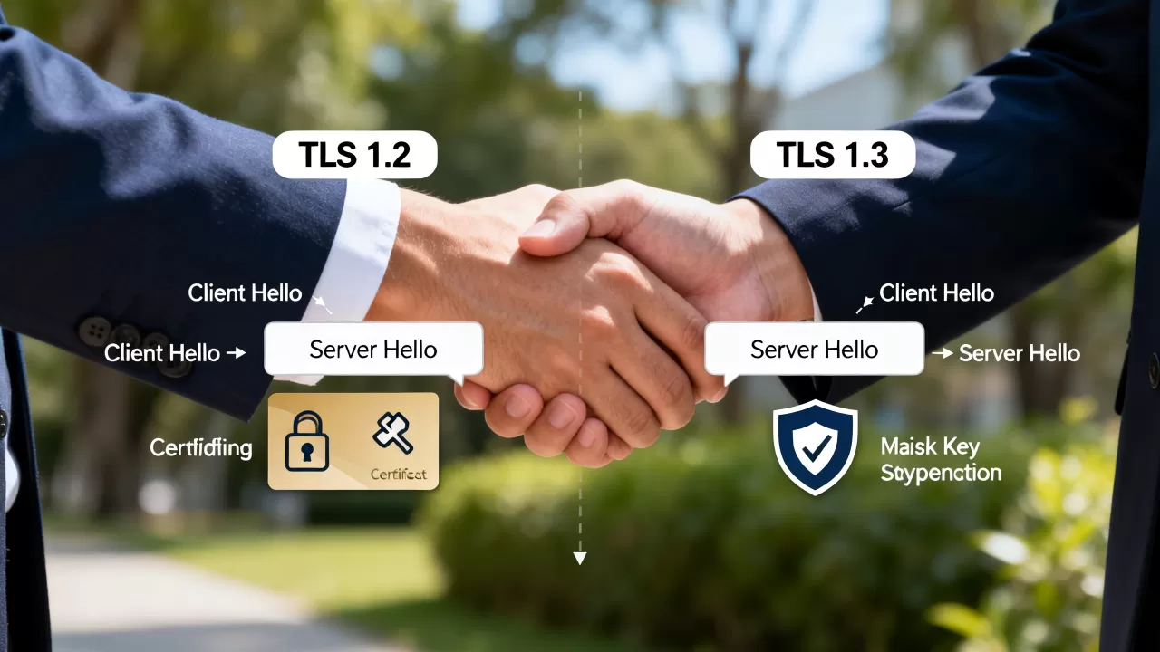 TLS 1.2与1.3握手有何区别?SSL/TLS握手过程详解 TLS 1.2与1.3握手有何区别?SSL/TLS握手过程详解