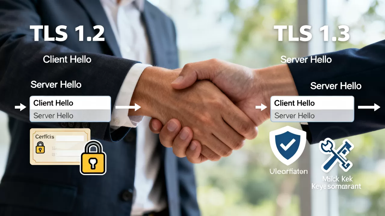 TLS 1.2与1.3握手有何区别?SSL/TLS握手过程详解 TLS 1.2与1.3握手有何区别?SSL/TLS握手过程详解