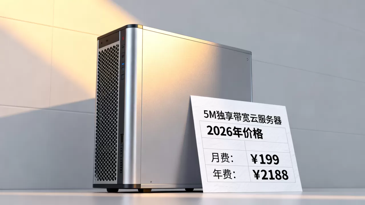 5M独享带宽云服务器多少钱?2026最新价格表 5M独享带宽云服务器多少钱?2026最新价格表
