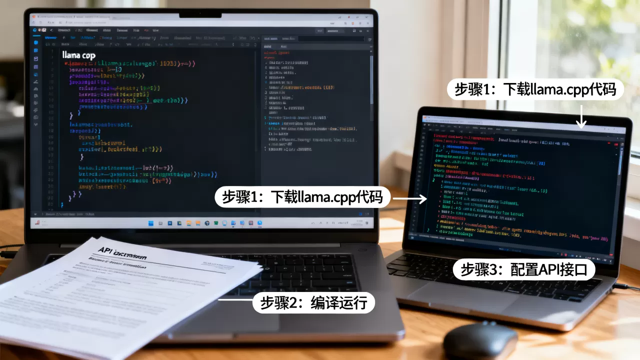 llama.cpp如何开放API?llama.cpp部署本地大模型教程 llama.cpp如何开放API?llama.cpp部署本地大模型教程