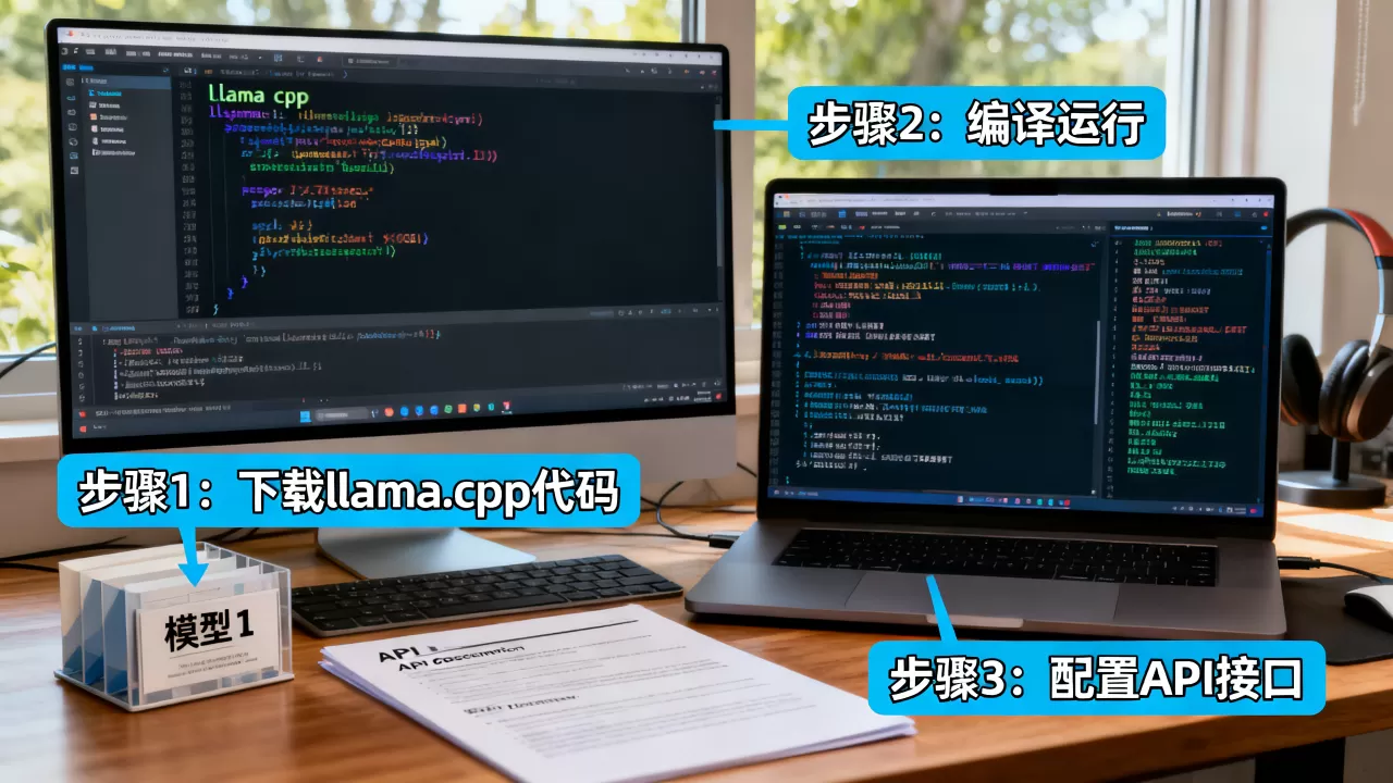 llama.cpp如何开放API?llama.cpp部署本地大模型教程 llama.cpp如何开放API?llama.cpp部署本地大模型教程