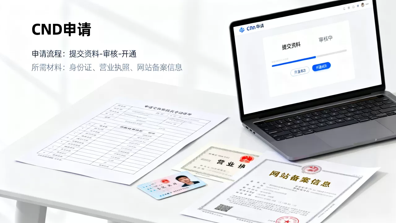 cdn怎么才能申请成功？cdn申请流程及所需材料详解