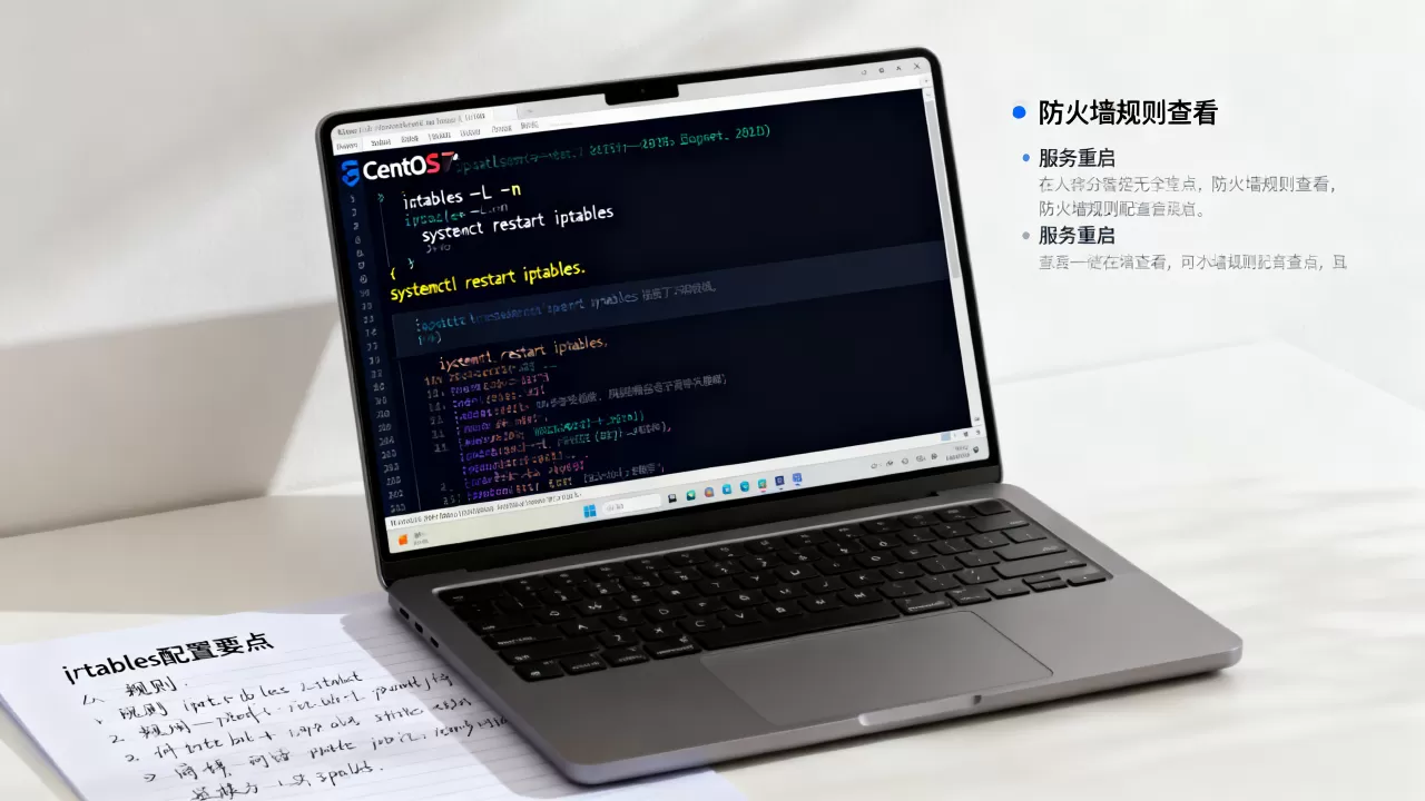 CentOS7怎么设置iptables防火墙？CentOS7配置iptables防火墙详细教程