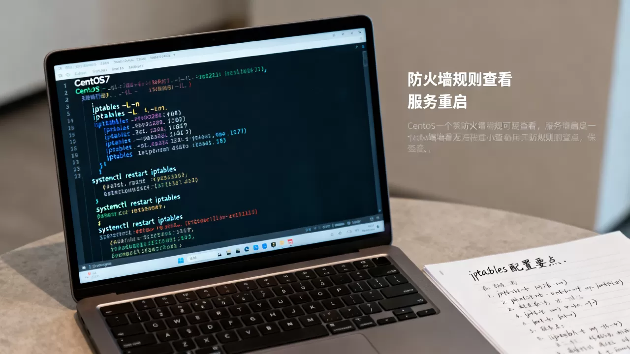 CentOS7怎么设置iptables防火墙？CentOS7配置iptables防火墙详细教程