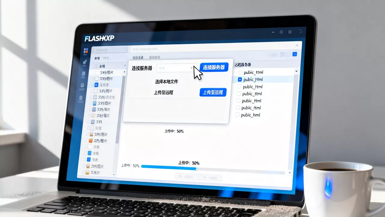 FlashFXP怎么使用？FlashFXP使用教程