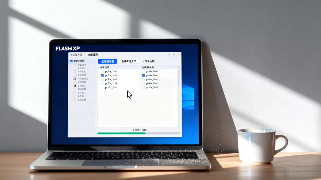 FlashFXP怎么使用？FlashFXP使用教程
